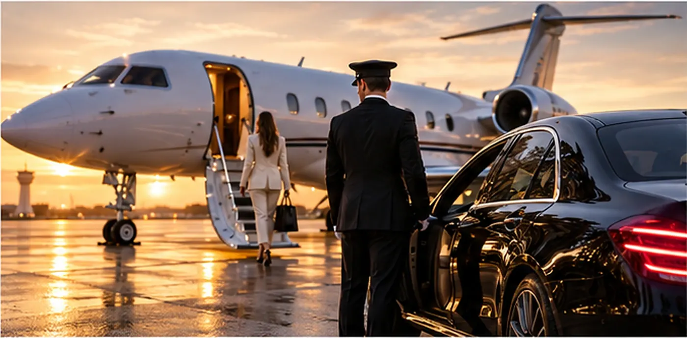 Transfert aéroport premium Paris avec chauffeur privé